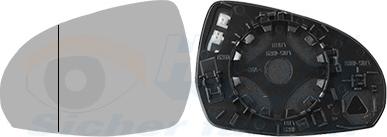 Van Wezel 2902837 - Дзеркальне скло, зовнішнє дзеркало autocars.com.ua