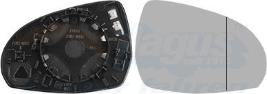 Van Wezel 2902838 - Дзеркальне скло, зовнішнє дзеркало autocars.com.ua