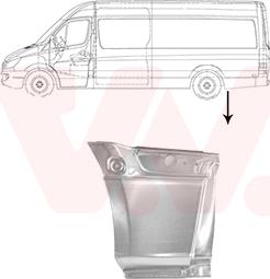 Van Wezel 2973143 - Боковина autocars.com.ua