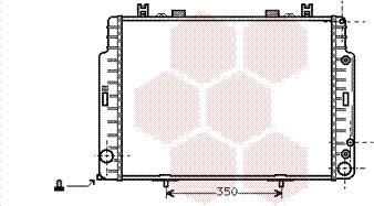 Van Wezel 30002131 - Радиатор, охлаждение двигателя avtokuzovplus.com.ua