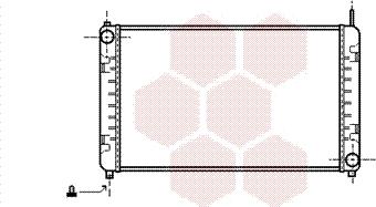 Van Wezel 30002153 - Радіатор, охолодження двигуна autocars.com.ua