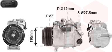 Van Wezel 3001K716 - Компрессор кондиционера autodnr.net