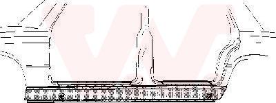 Van Wezel 3006.02 - Підніжка, накладка порога autocars.com.ua