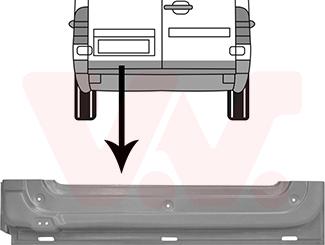 Van Wezel 3075249 - Задні двері autocars.com.ua