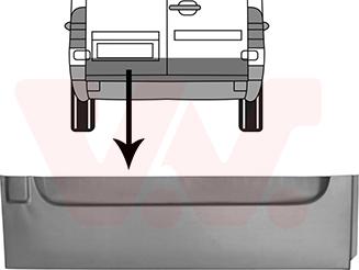 Van Wezel 3076149 - Задні двері autocars.com.ua