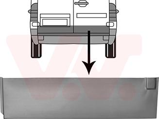 Van Wezel 3076150 - Задні двері autocars.com.ua