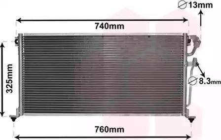 Ava Quality Cooling MT 5220 - Конденсатор, кондиціонер autocars.com.ua