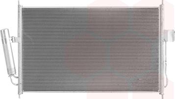 Van Wezel 36015701 - Конденсатор, кондиціонер autocars.com.ua