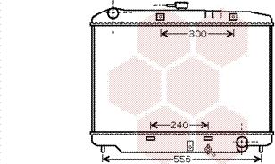 Van Wezel 37002179 - Радиатор, охлаждение двигателя avtokuzovplus.com.ua