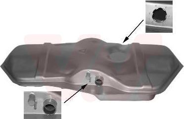 Van Wezel 3730085 - Паливний бак autocars.com.ua