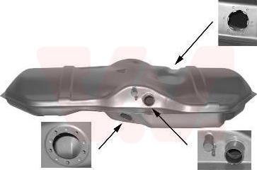 Van Wezel 3730088 - Топливный бак autodnr.net