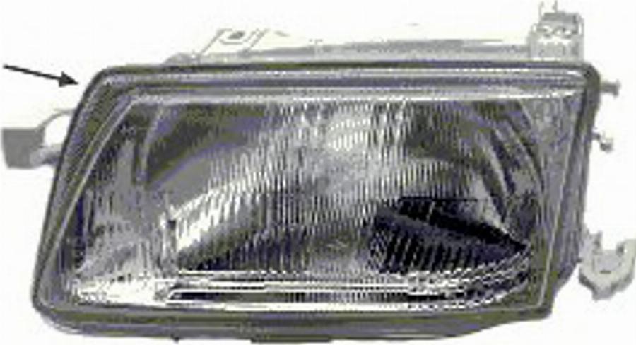 Van Wezel 3735941V - Основна фара autocars.com.ua