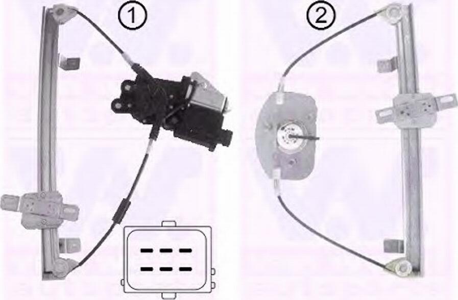 Van Wezel 3750263 - Стеклоподъемник autodnr.net