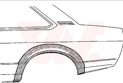 Van Wezel 3757145 - Боковина autocars.com.ua