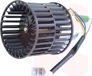 Van Wezel 3760773 - Вентилятор салону autocars.com.ua