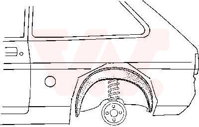 Van Wezel 3770445 - Колісна ніша autocars.com.ua