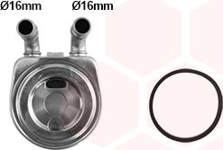 Van Wezel 40003427 - Масляний радіатор, рухове масло autocars.com.ua