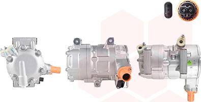 Van Wezel 4001K705 - Компресор, кондиціонер autocars.com.ua