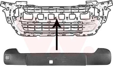 Van Wezel 4014580 - Облицювання, бампер autocars.com.ua