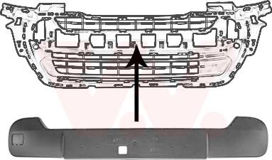 Van Wezel 4014581 - Облицювання, бампер autocars.com.ua