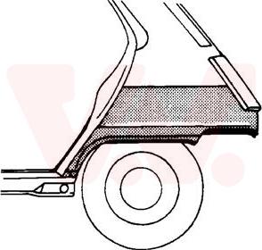 Van Wezel 4337147 - Боковина autocars.com.ua