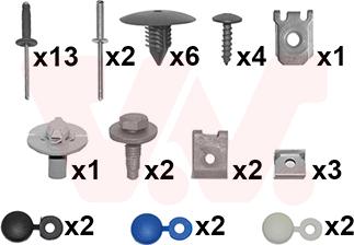 Van Wezel 4339794 - Монтажний комплект, буфер autocars.com.ua