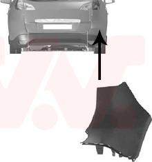 Van Wezel 4346534 - Буфер, бампер autocars.com.ua