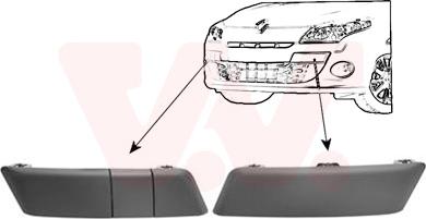 Van Wezel 4377580 - Облицювання, бампер autocars.com.ua