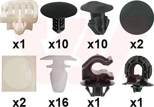 Van Wezel 4403797 - Монтажний комплект, капот двигуна autocars.com.ua