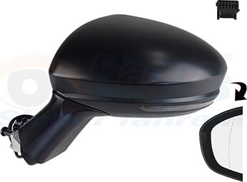 Van Wezel 4422805 - Зовнішнє дзеркало autocars.com.ua