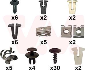 Van Wezel 4946794 - Монтажний комплект, буфер autocars.com.ua