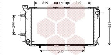 Van Wezel 51002035 - Радиатор, охлаждение двигателя avtokuzovplus.com.ua