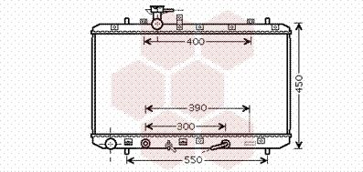 Van Wezel 52002085 - Радіатор, охолодження двигуна autocars.com.ua