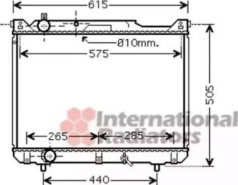 KOYORAD PL102231 - Радіатор, охолодження двигуна autocars.com.ua