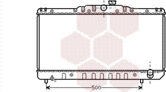 Van Wezel 53002029 - Радіатор, охолодження двигуна autocars.com.ua