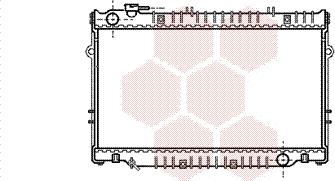 Van Wezel 53002223 - Радиатор, охлаждение двигателя autodnr.net