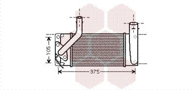 Van Wezel 53004566 - Интеркулер autocars.com.ua