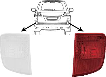 Van Wezel 5384930 - Задні протитуманні фари autocars.com.ua