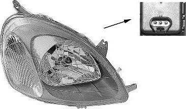 Van Wezel 5430962V - Основна фара autocars.com.ua