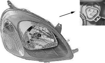 Van Wezel 5430962 - Основна фара autocars.com.ua