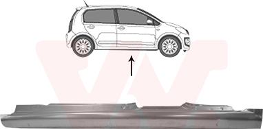 Van Wezel 5701103 - Підніжка, накладка порога autocars.com.ua