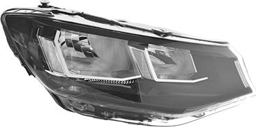 Van Wezel 5707962 - Основна фара autocars.com.ua