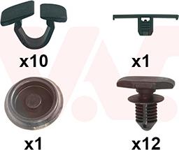 Van Wezel 5710797 - Монтажний комплект, капот двигуна autocars.com.ua