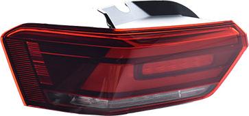 Van Wezel 5713921U - Задній ліхтар autocars.com.ua