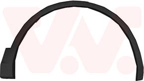 Van Wezel 5747522 - Розширення, крило autocars.com.ua