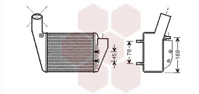 Van Wezel 58004222 - Интеркулер autocars.com.ua