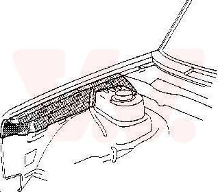 Van Wezel 5810219 - Крило autocars.com.ua