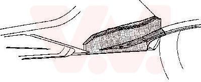 Van Wezel 5810311 - Лонжерон autocars.com.ua