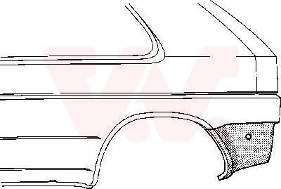 Van Wezel 5812133 - Боковина autocars.com.ua