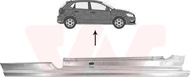 Van Wezel 5829102 - Підніжка, накладка порога autocars.com.ua